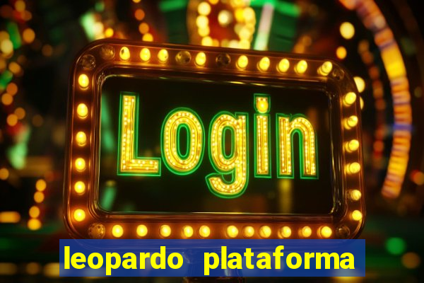 leopardo plataforma de jogos